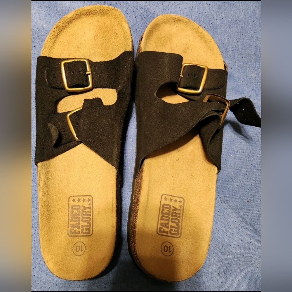 Vintage Y2K EUC Faded Glory Women's Sandals - Size 10